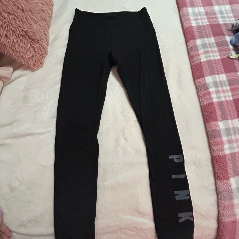 PINK Victoria's Secret Black Leggings